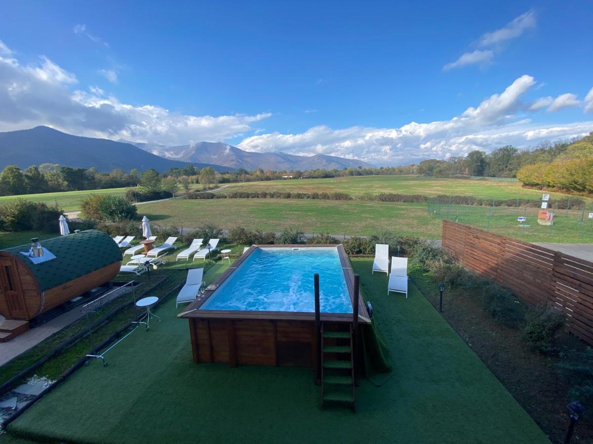 Relais Bella Rosina Pool & Spa La Cassa Luaran gambar